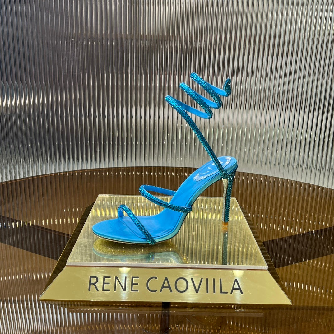 Rene Caovilla Blue