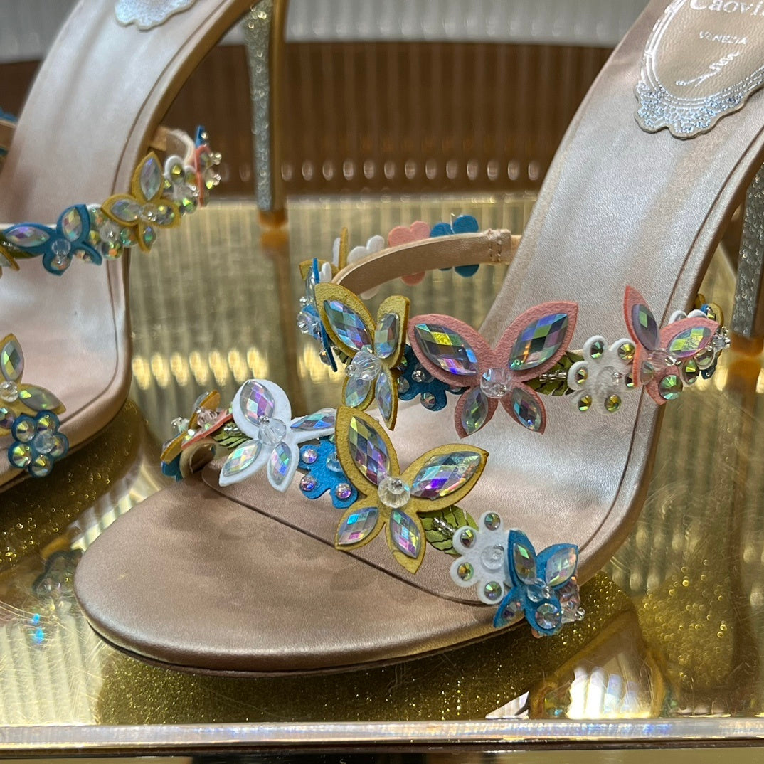 Rene Caovilla Heels White