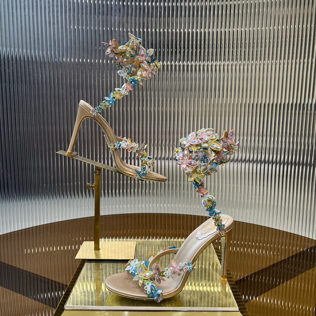 Rene Caovilla Heels White