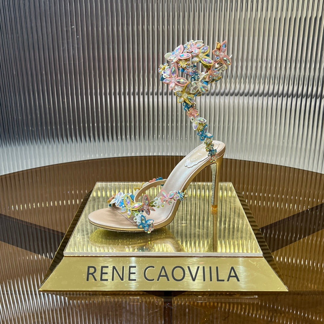 Rene Caovilla Heels White