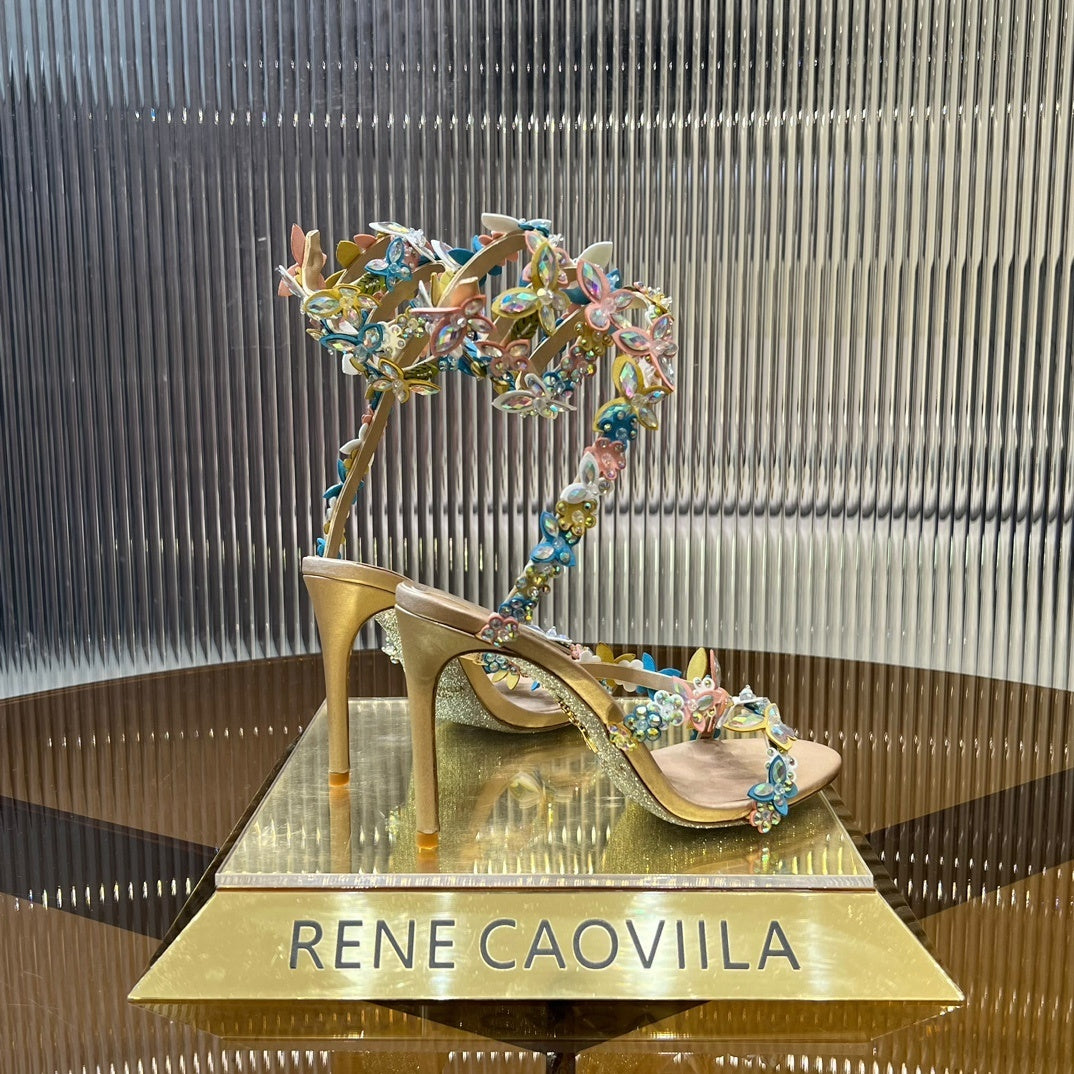 Rene Caovilla Heels White