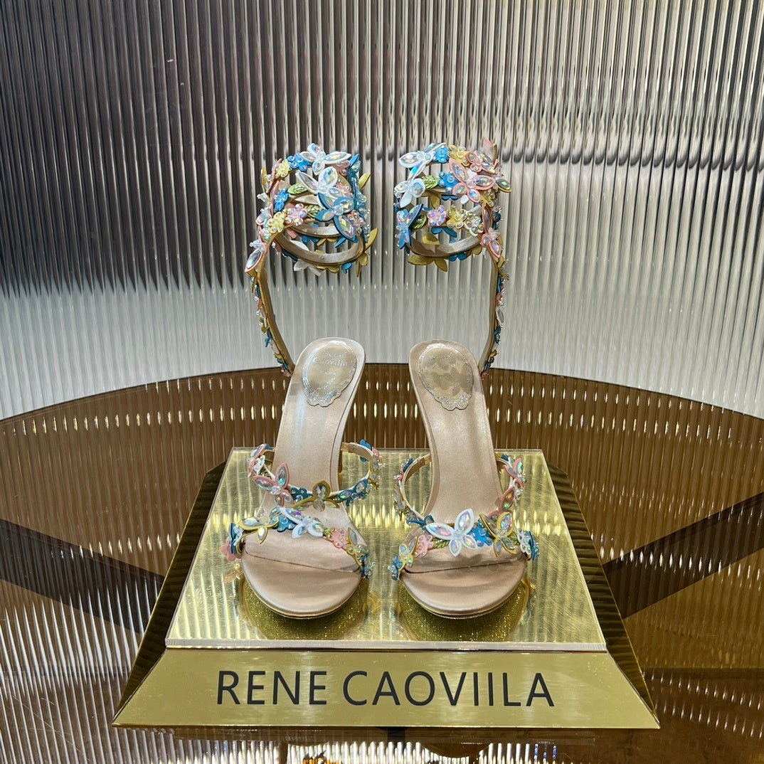 Rene Caovilla Heels White