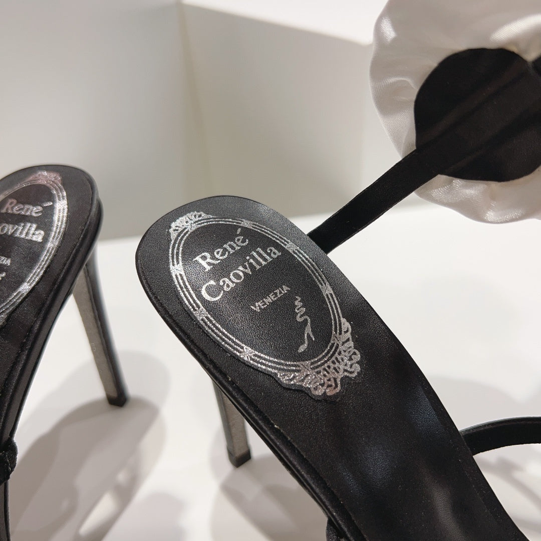 Rene Caovilla Heels Black