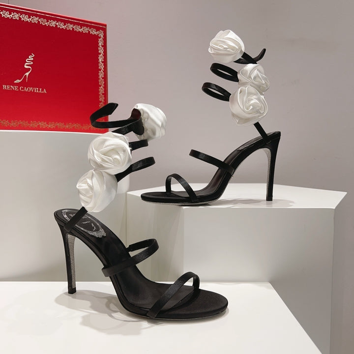 Rene Caovilla Heels Black