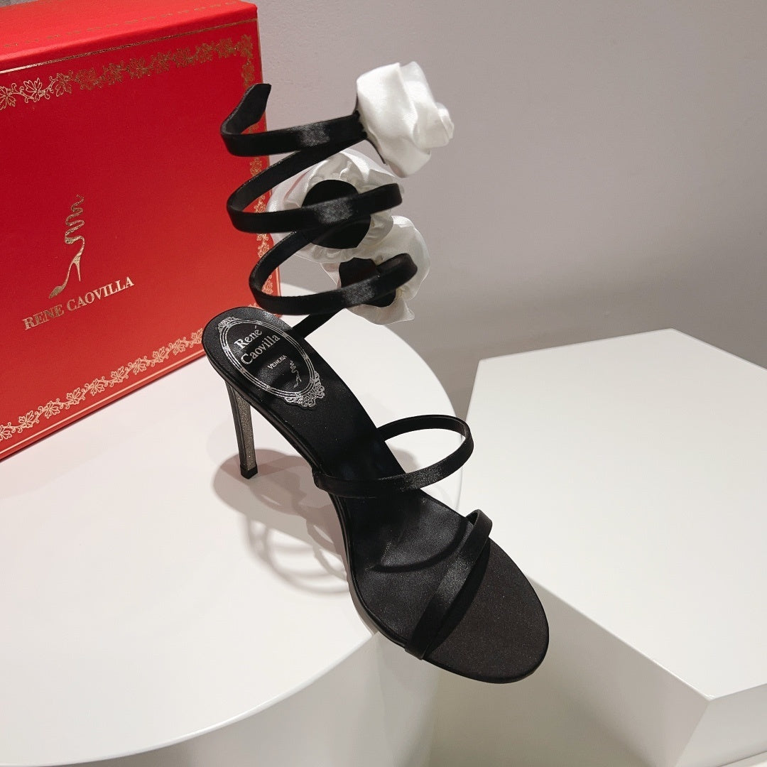 Rene Caovilla Heels Black