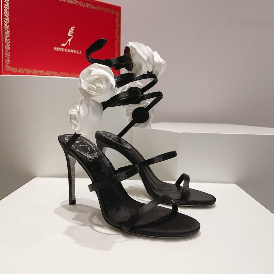 Rene Caovilla Heels Black