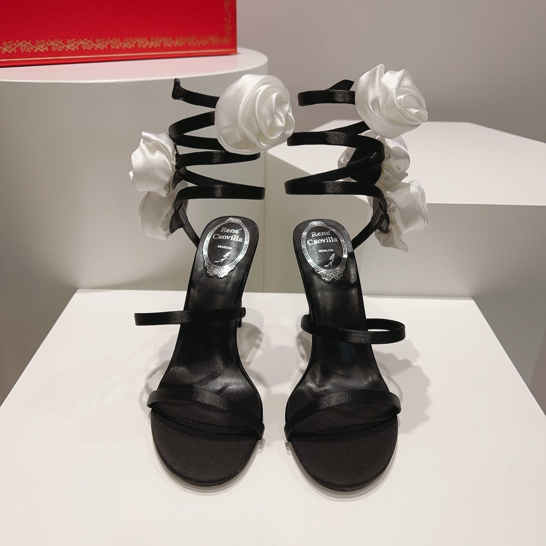 Rene Caovilla Heels Black