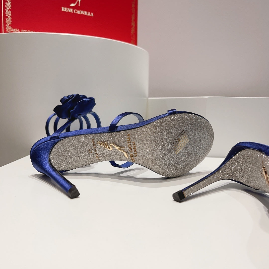 Rene Caovilla Heels Blue