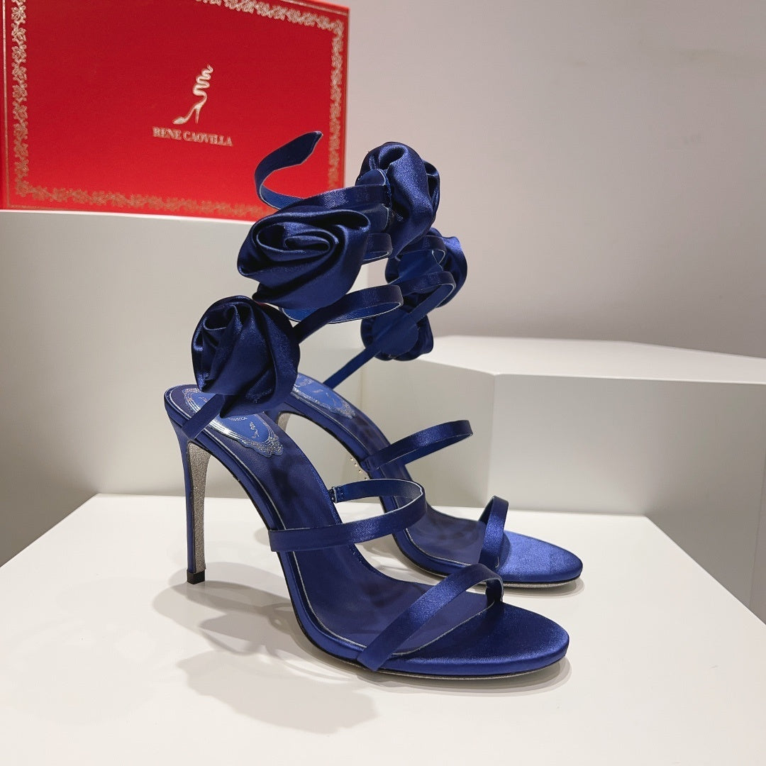 Rene Caovilla Heels Blue