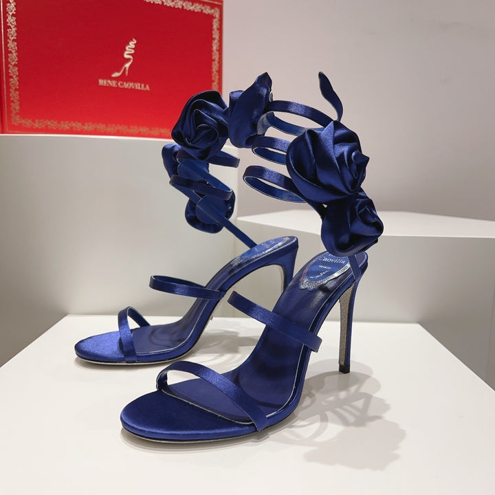 Rene Caovilla Heels Blue
