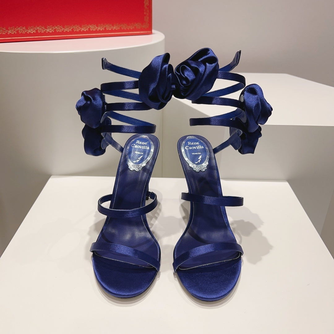 Rene Caovilla Heels Blue