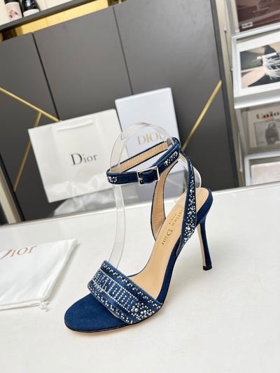 Dior Heels Blue
