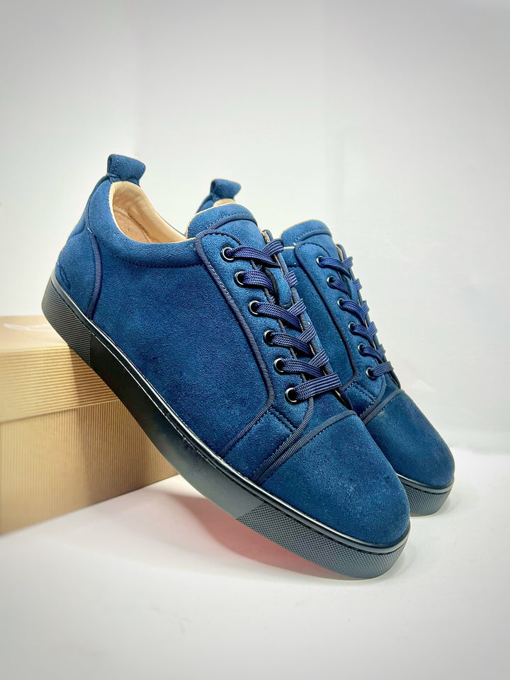 Christian Louboutin Louis Junior Navy Blue