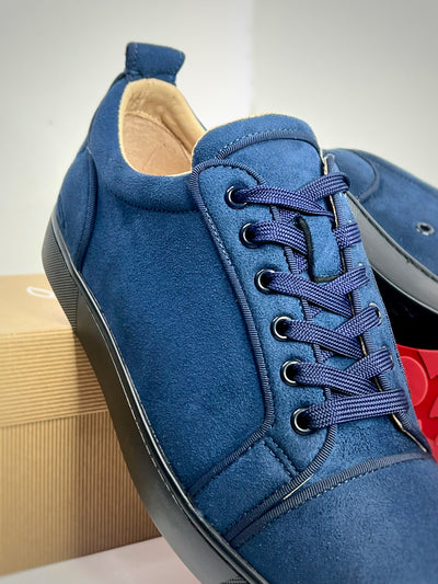 Christian Louboutin Louis Junior Navy Blue