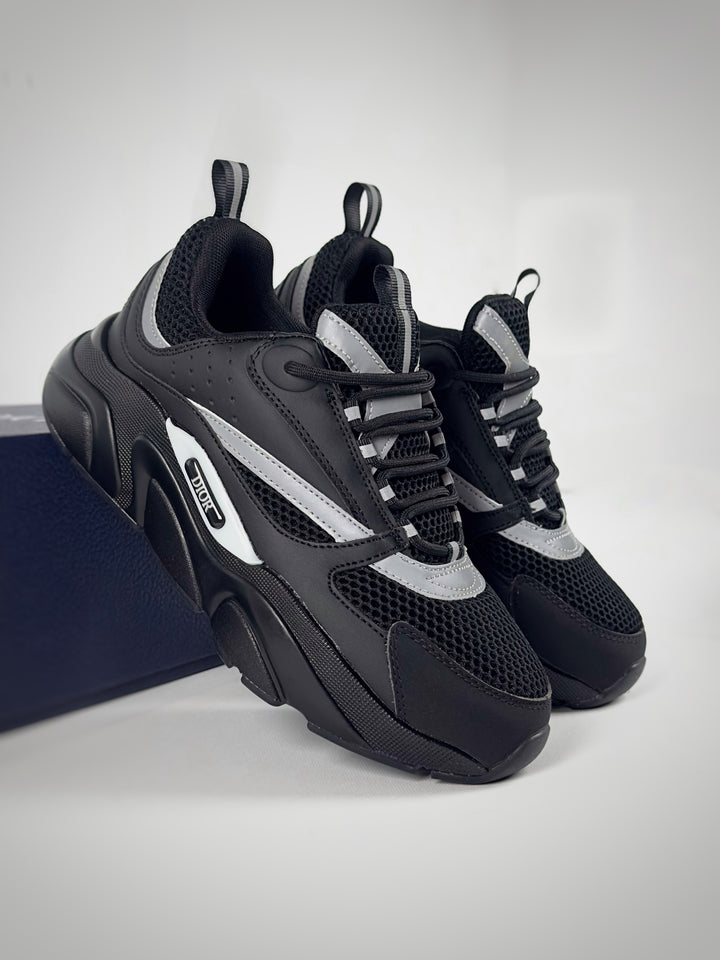 Dior B22 Triple Black (reflective)