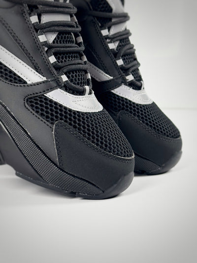 Dior B22 Triple Black (reflective)