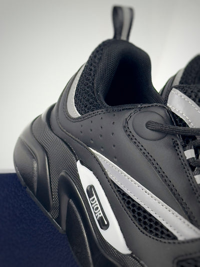 Dior B22 Triple Black (reflective)