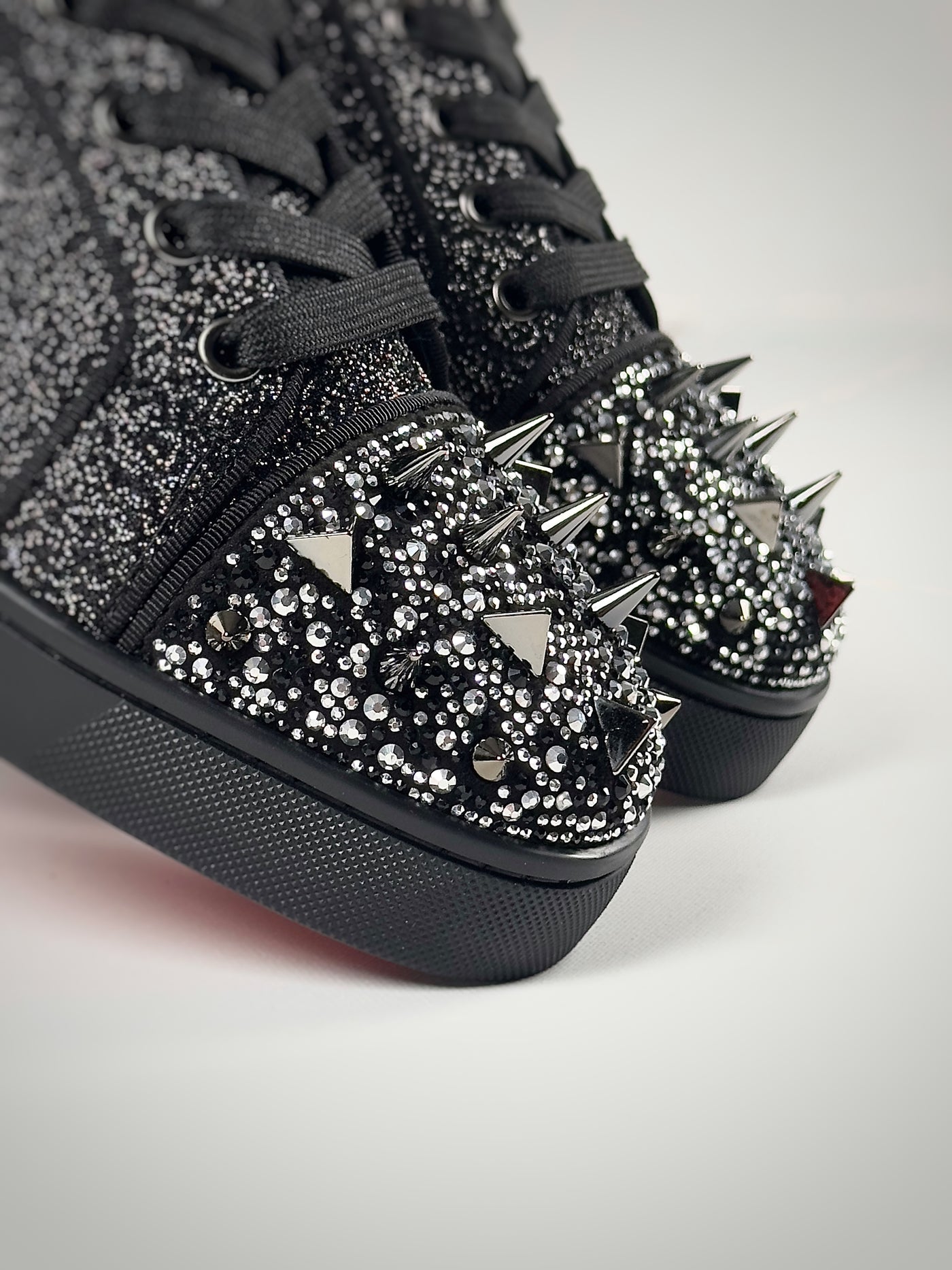 Christian Louboutin Louis Junior P Pik Pik Strass