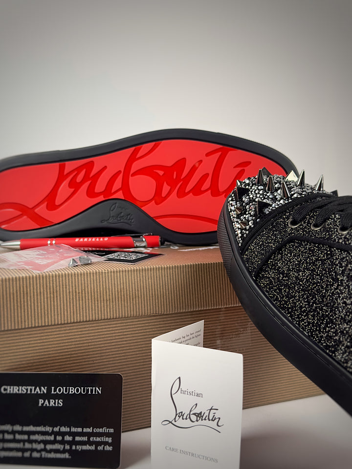 Christian Louboutin Louis Junior P Pik Pik Strass