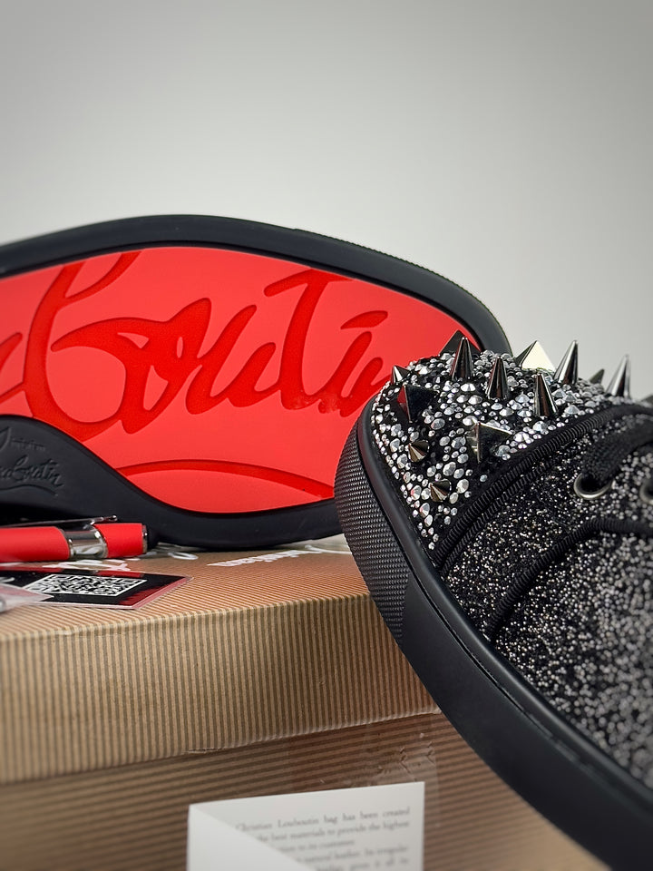 Christian Louboutin Louis Junior P Pik Pik Strass