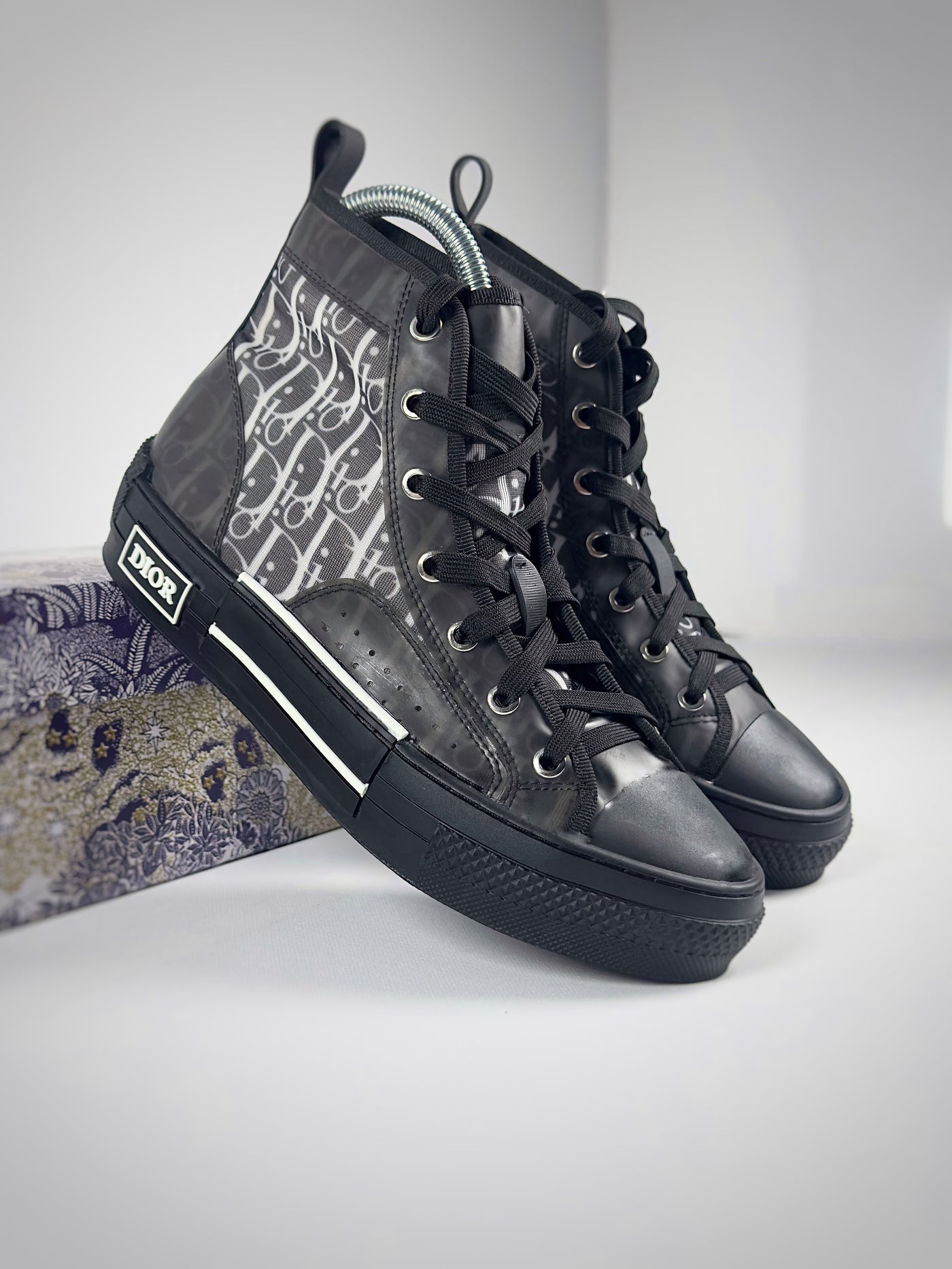 Christian Dior B23 High Top 'Blue Oblique'