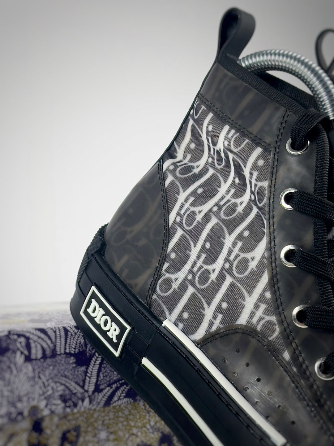 Christian Dior B23 High Top 'Blue Oblique'