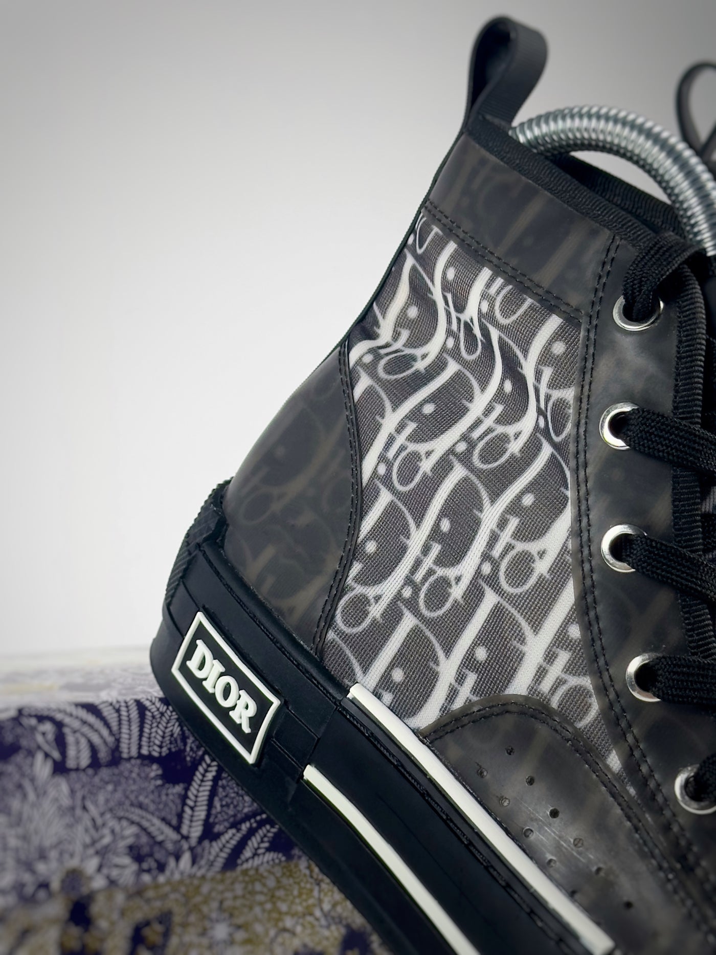 Christian Dior B23 High Top 'Blue Oblique'