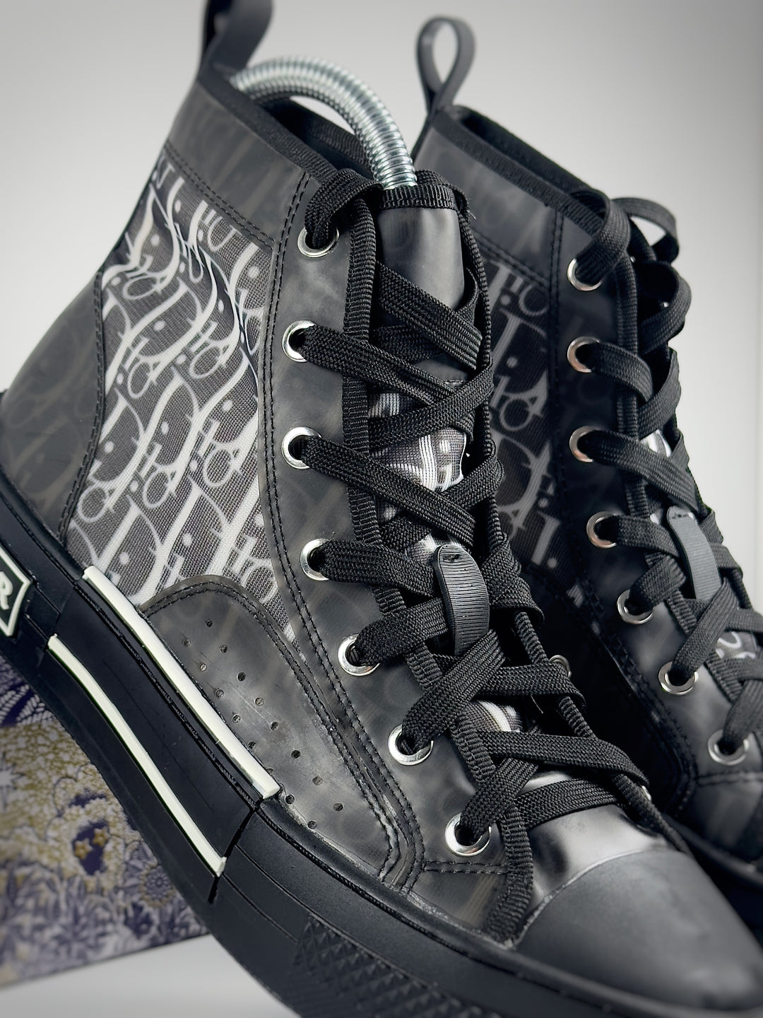 Christian Dior B23 High Top 'Blue Oblique'