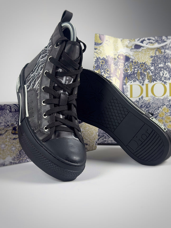 Christian Dior B23 High Top 'Blue Oblique'