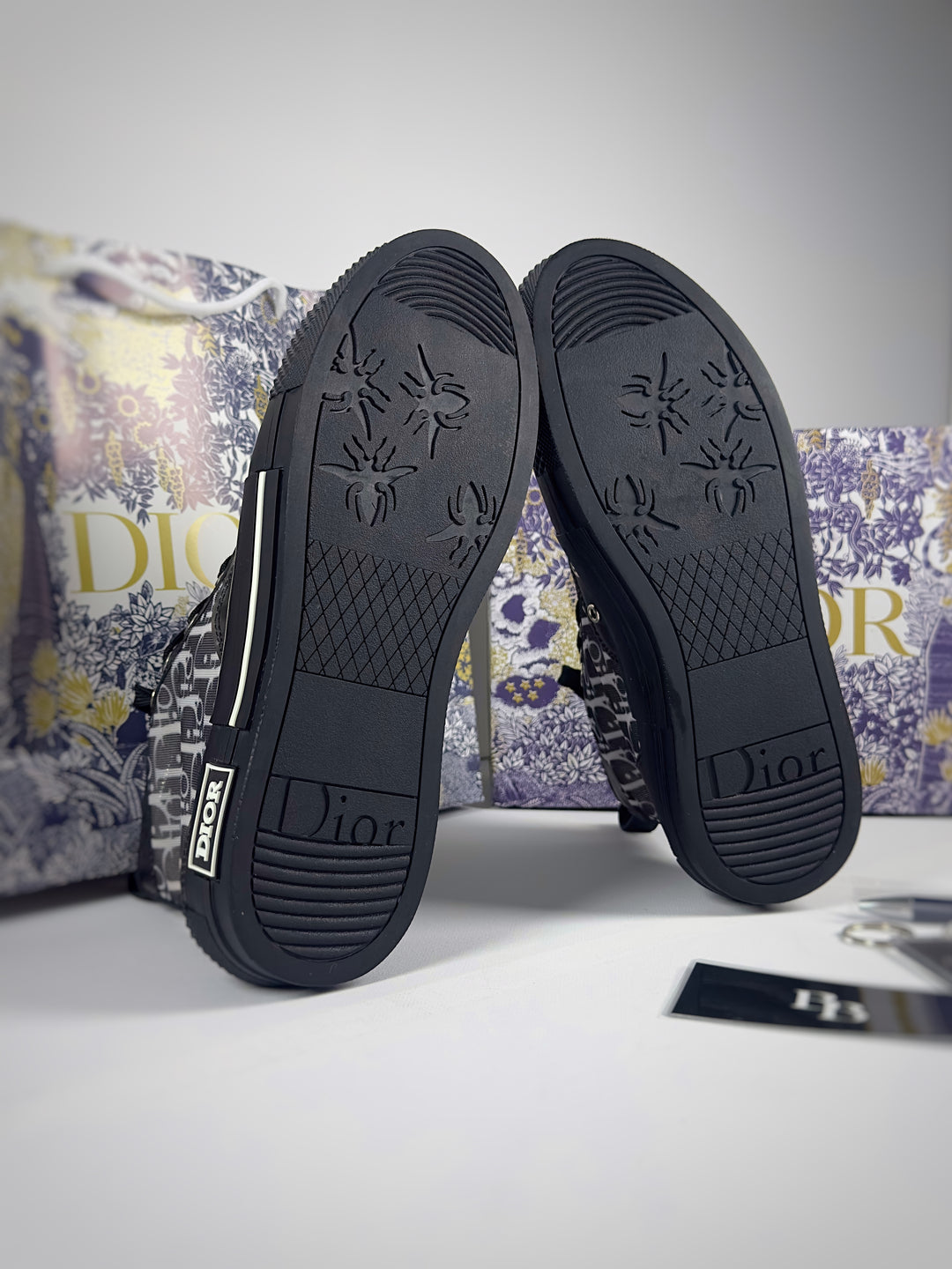 Christian Dior B23 High Top 'Blue Oblique'