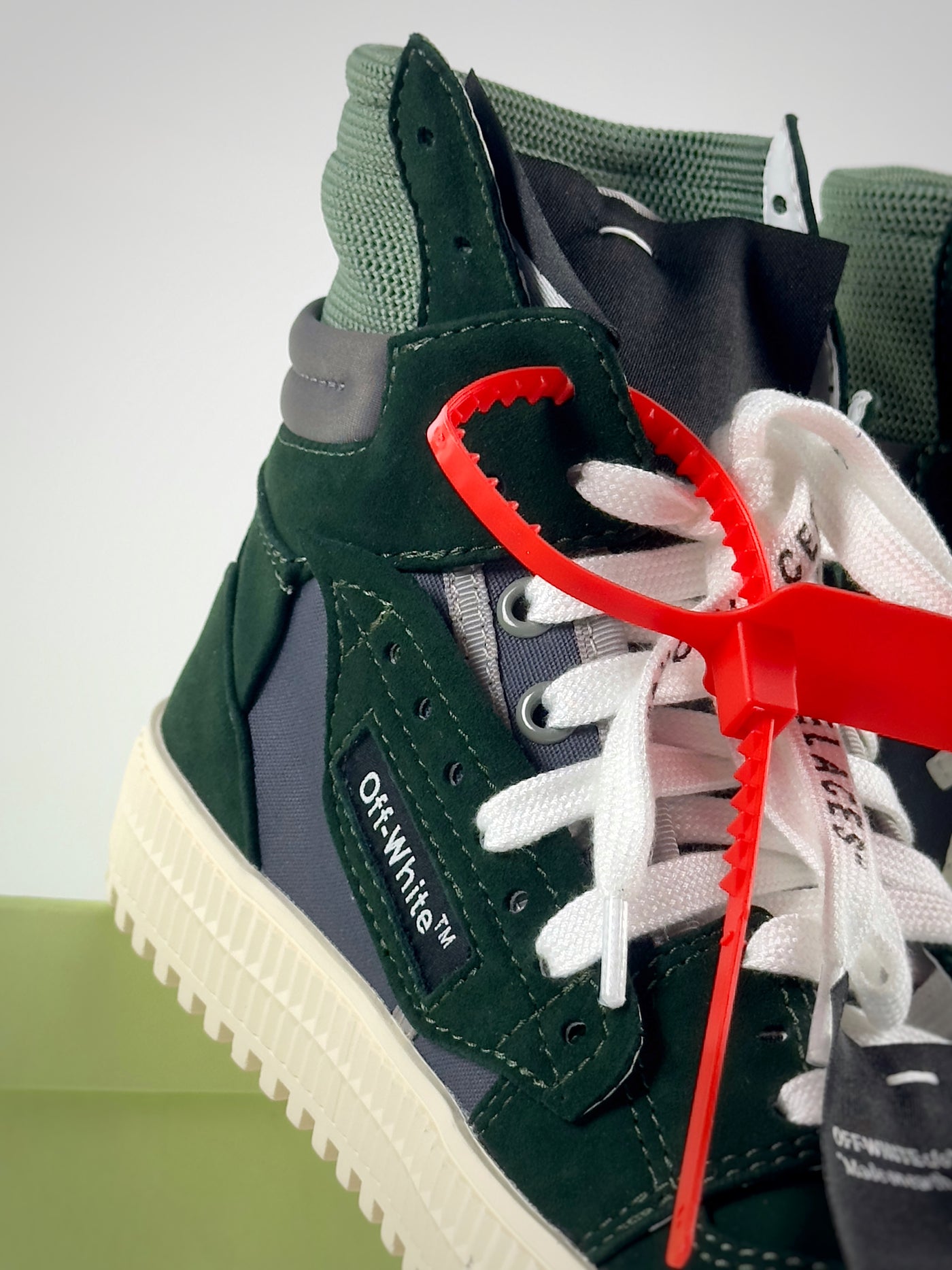 Off-White Off-Court High Dark Green