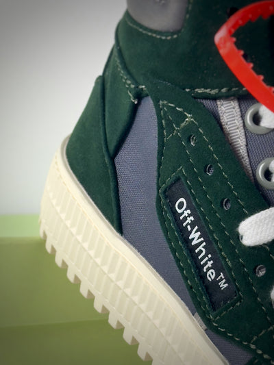 Off-White Off-Court High Dark Green