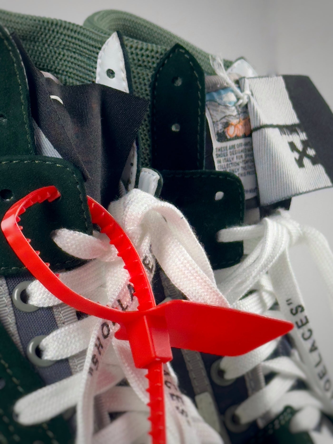 Off-White Off-Court High Dark Green