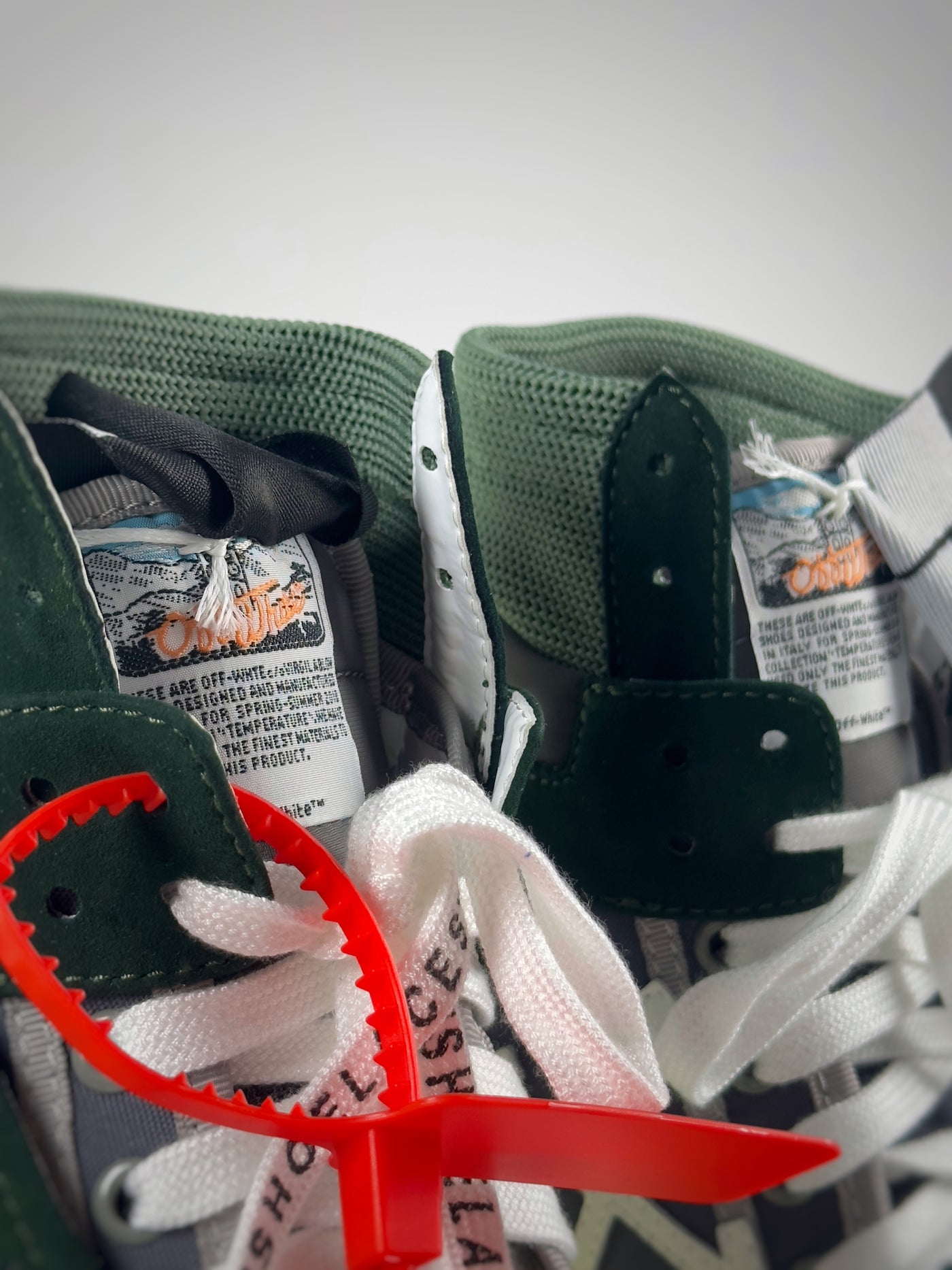 Off-White Off-Court High Dark Green