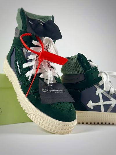 Off-White Off-Court High Dark Green