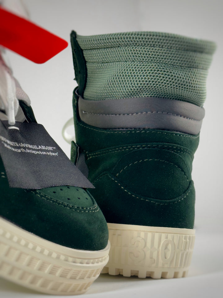 Off-White Off-Court High Dark Green