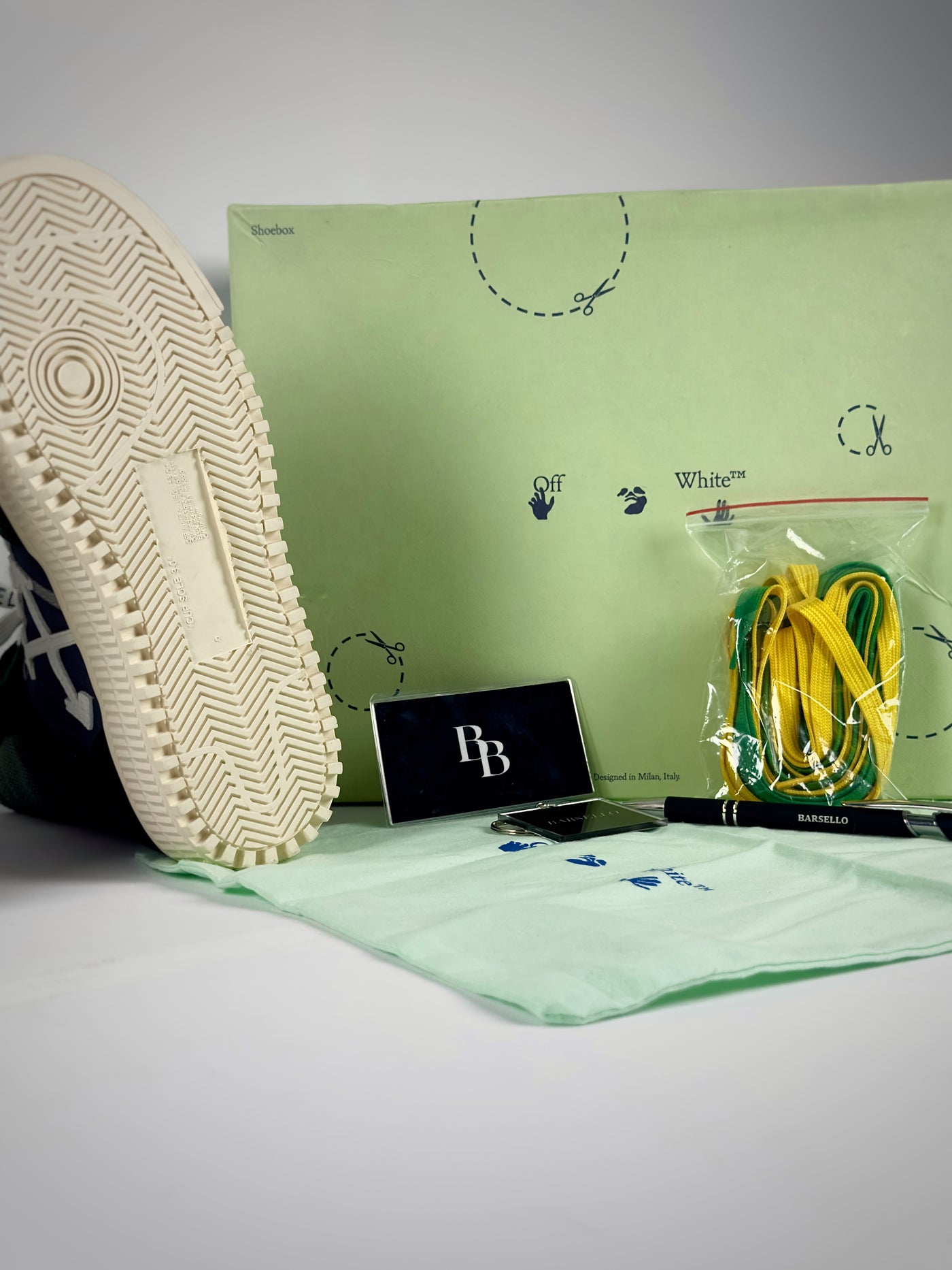 Off-White Off-Court High Dark Green