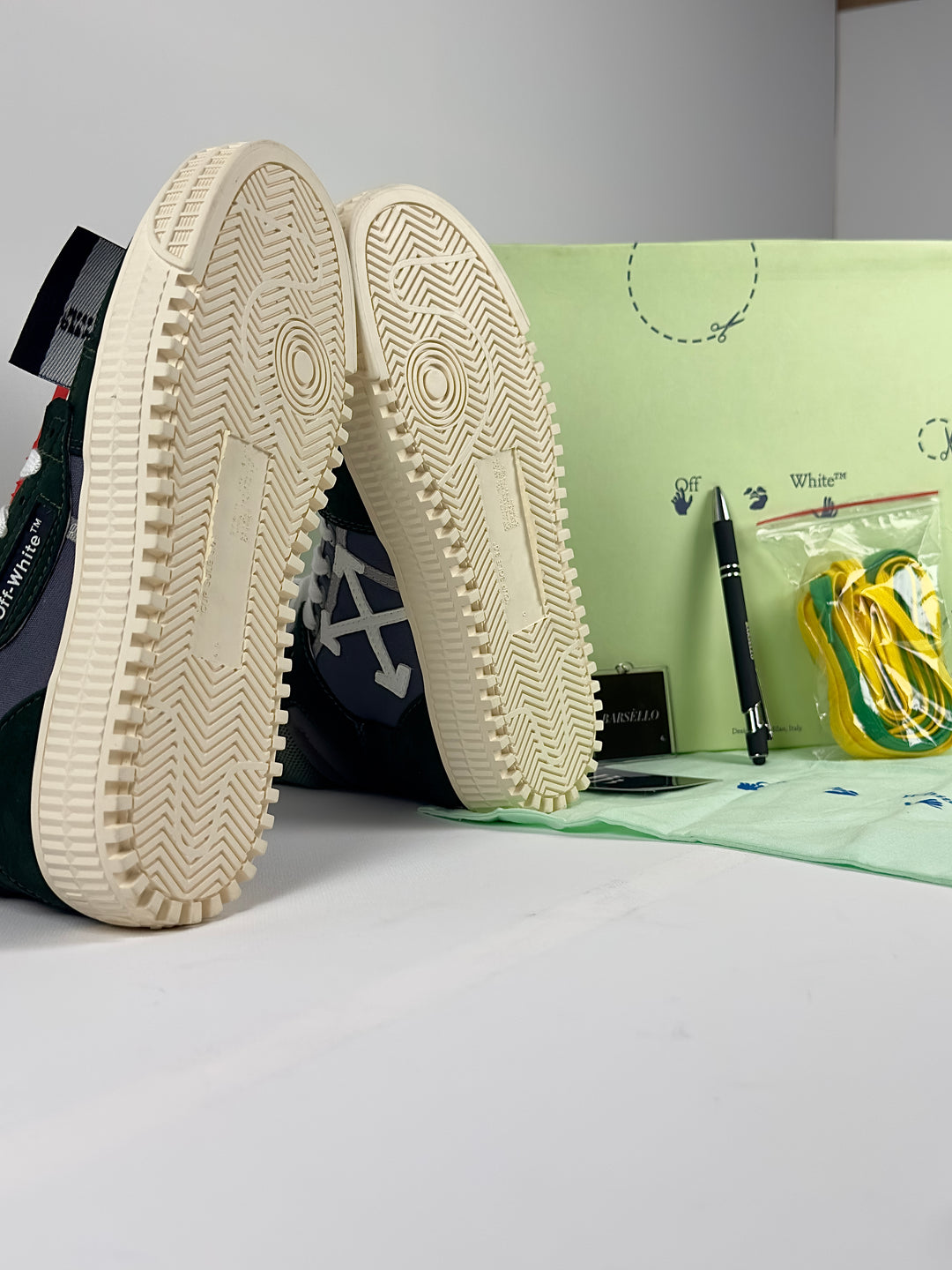 Off-White Off-Court High Dark Green