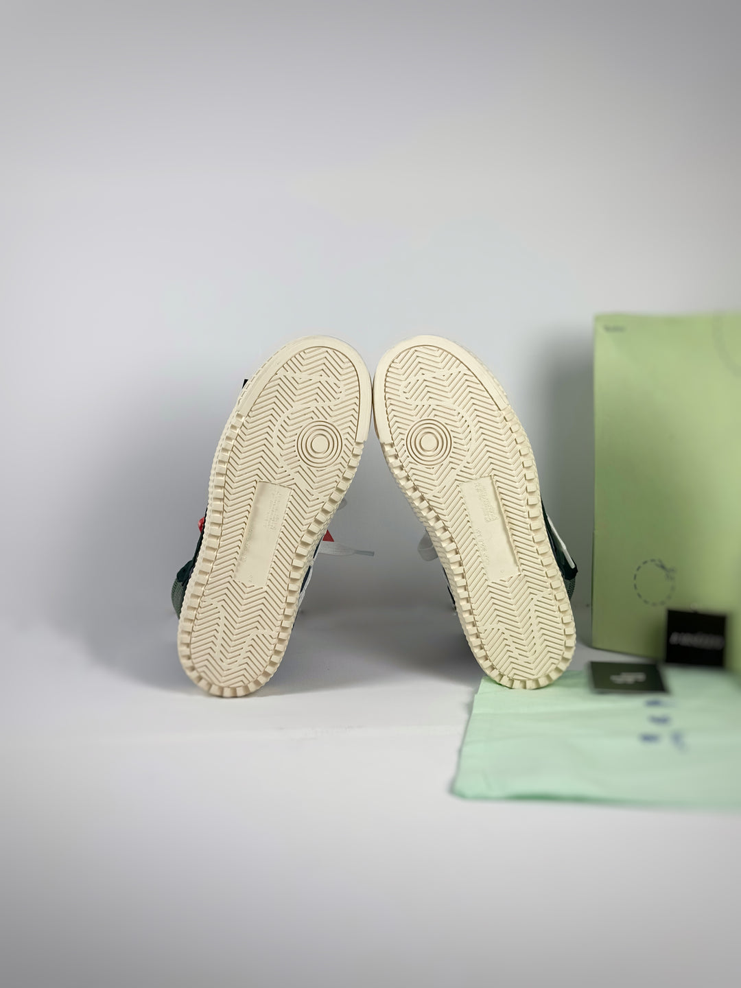 Off-White Off-Court High Dark Green