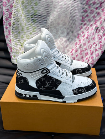 Louis Vuitton LV Monogram Black Denim Sneaker