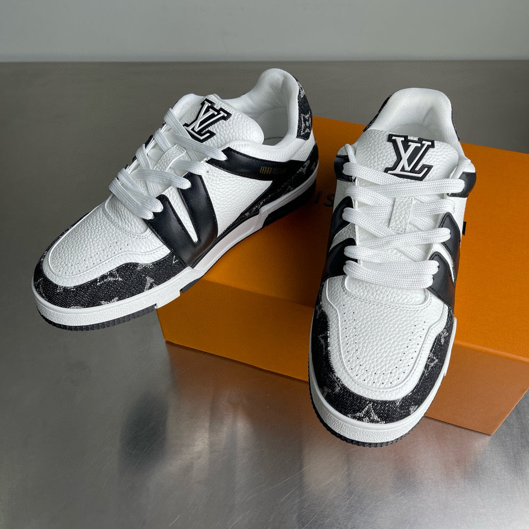 Louis Vuitton LV Monogram Black Denim Sneaker