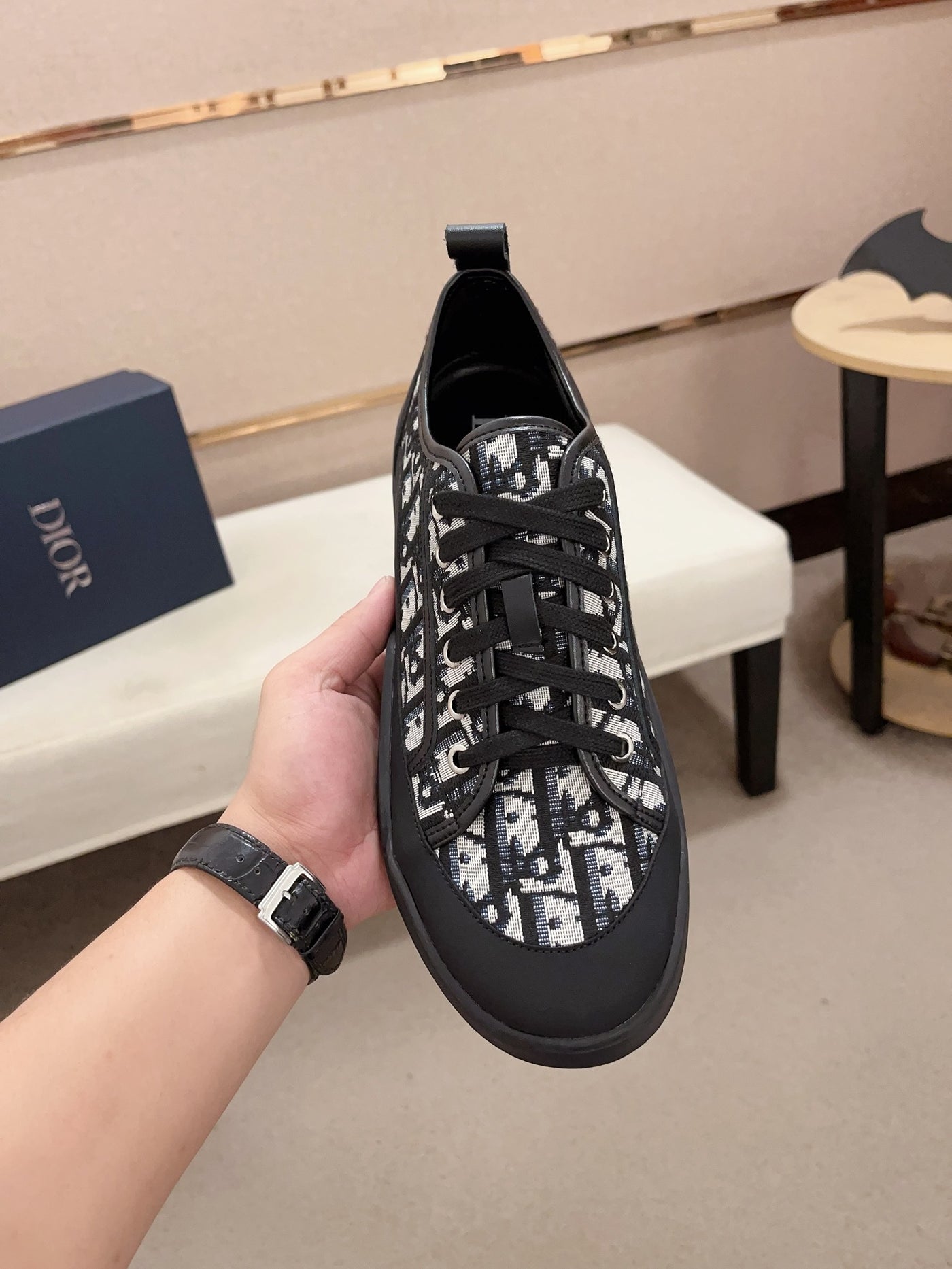 Dior Oblique Jacquard Izon Derbies