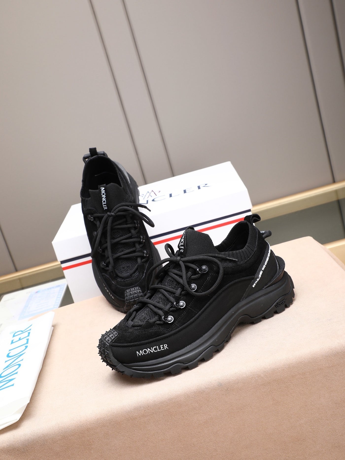 Moncler Sneakers Black