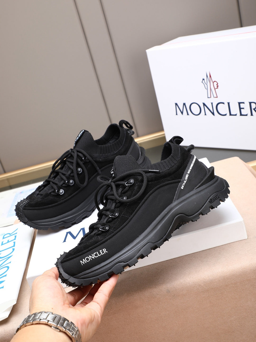 Moncler Sneakers Black