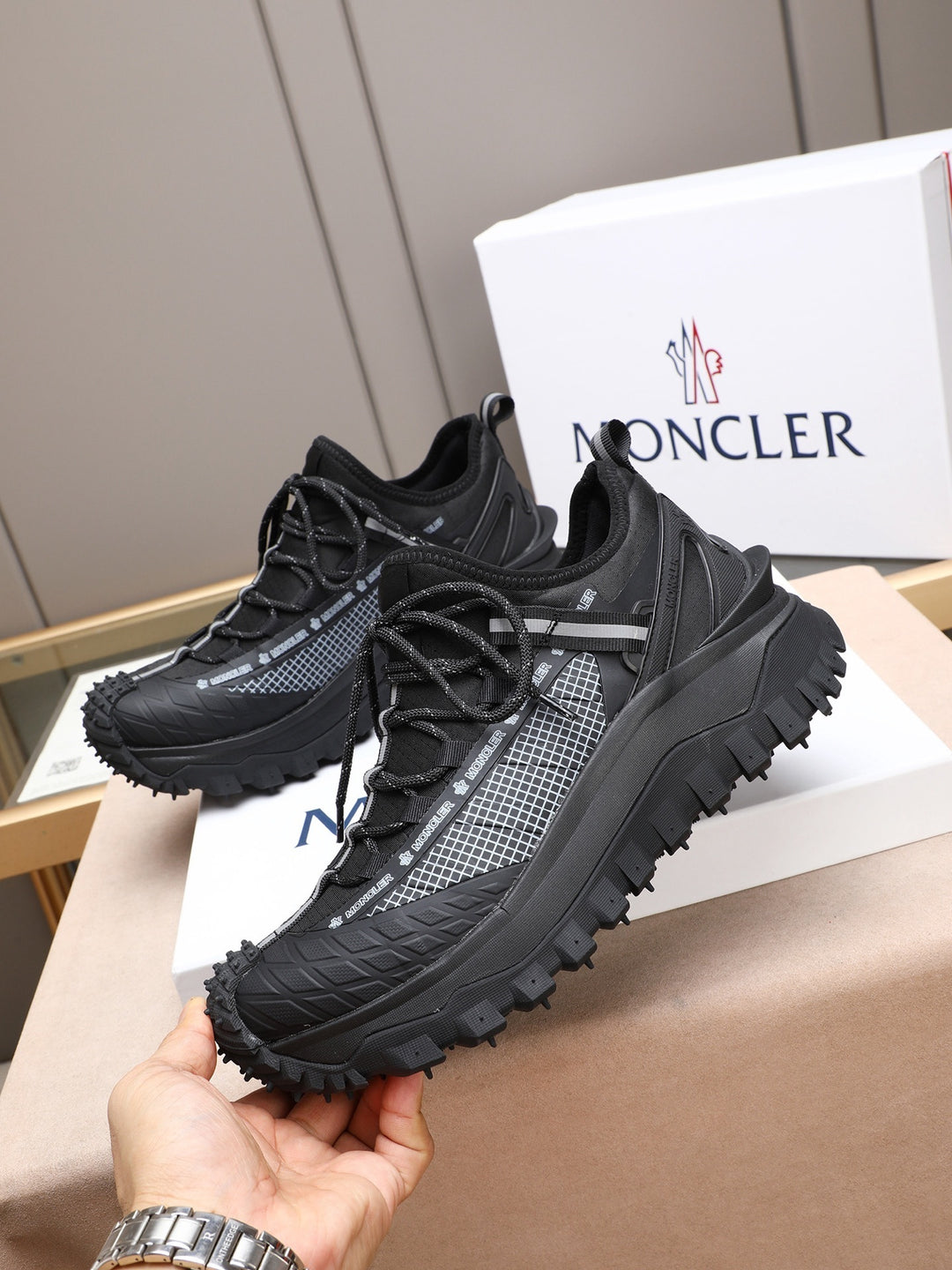 Moncler Sneakers Black