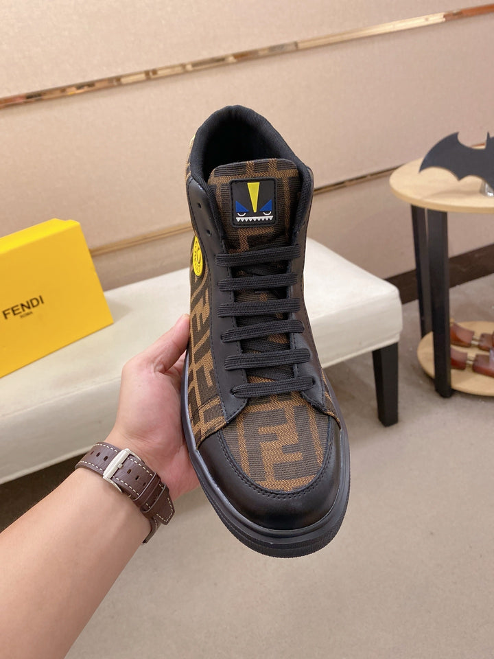 Fendi High-Top Brown