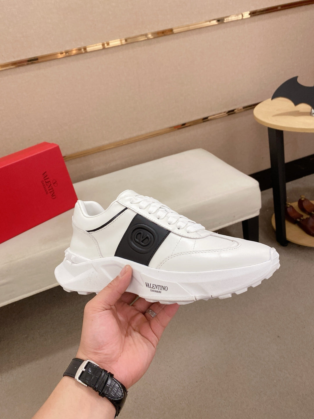 Valentino Gavarani Sneakers White/Black