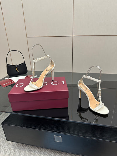 Gucci Heels White