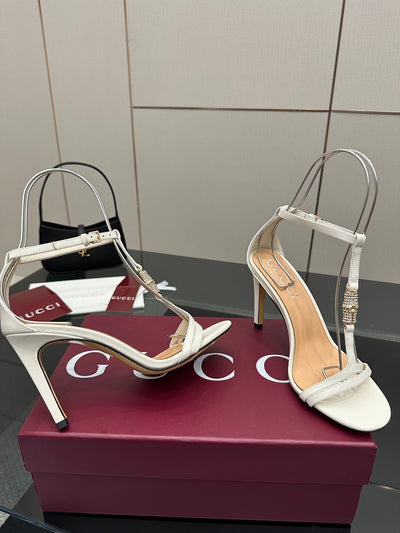 Gucci Heels White