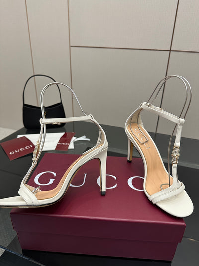 Gucci Heels White